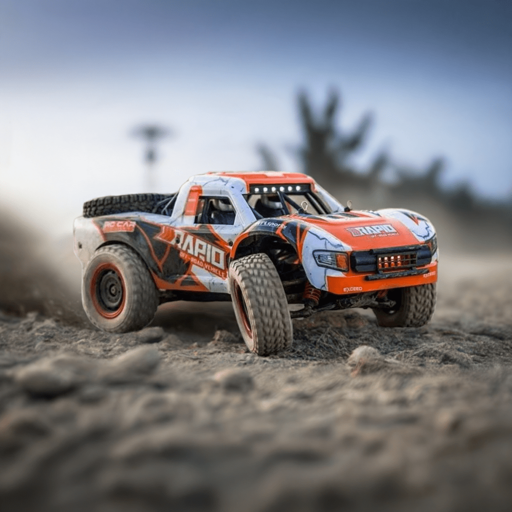 JJRC Q130B Test Run On Figure-8 Dirt Track (After Upgrades) #rc #video #testvideo